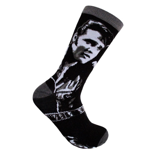 Graceland Elvis Presley Black Leather Guitar Sock