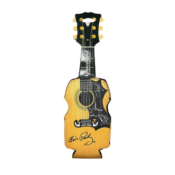 Graceland Elvis Presley Guitar Bottle Can Coolie