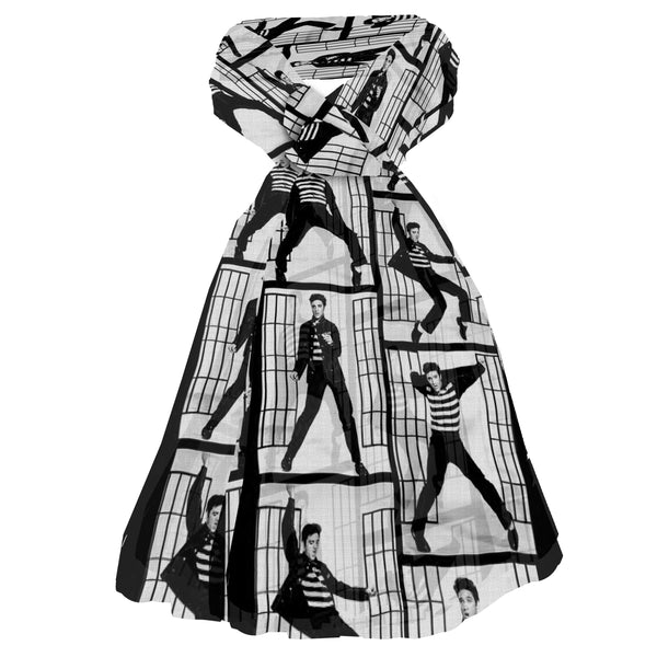 graceland Elvis Presley Jailhouse Rock Scarf