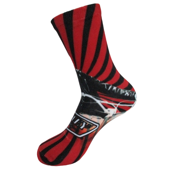 Graceland Elvis Presley Motors Sublimated Socks