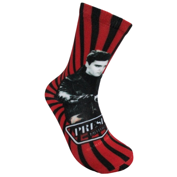 graceland Elvis Presley Motors Sublimated Socks