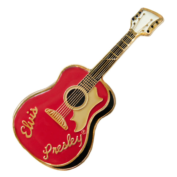 graceland Elvis Presley Red Guitar Magnet