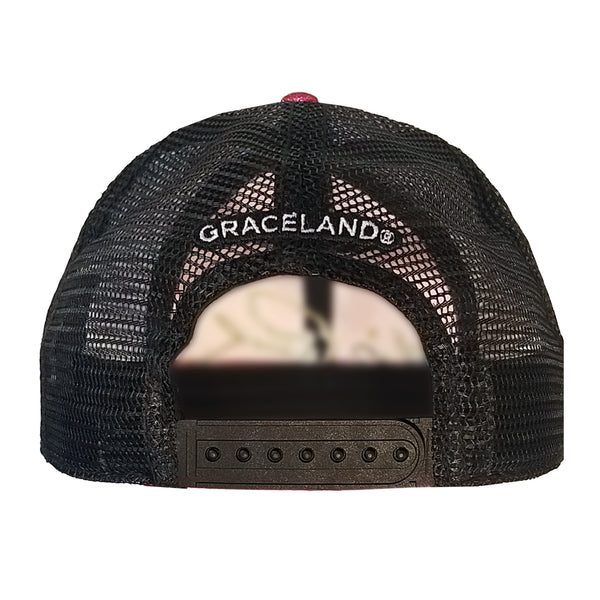 Graceland Elvis Presley Signature Mixed Media Cap