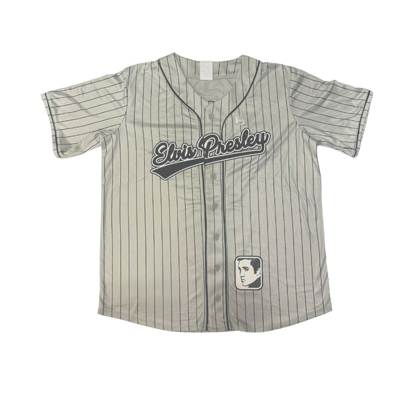 graceland Elvis Presley Striped Baseball Jersey
