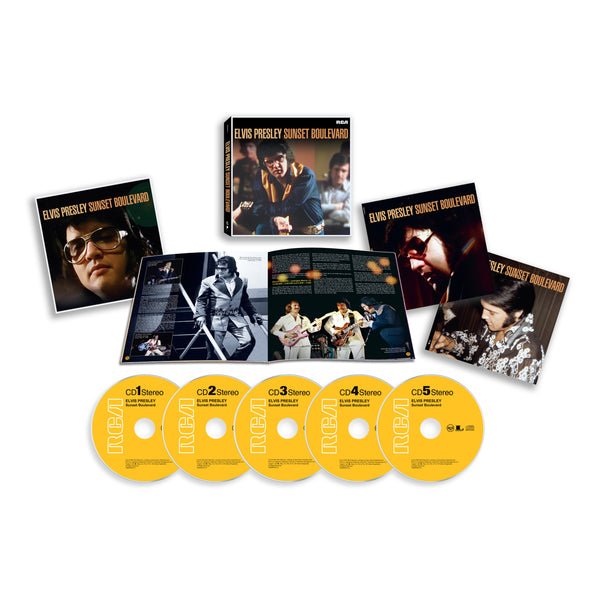 graceland Elvis Presley Sunset Boulevard Box Set