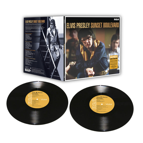 graceland Elvis Presley Sunset Boulevard LP Set