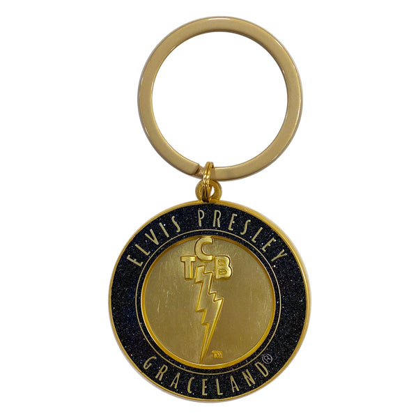 graceland Elvis Presley TCB Graceland Key Ring
