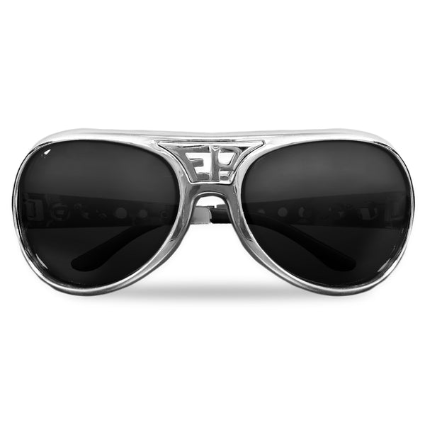 Graceland Elvis Presley TCB Silver Sunglasses