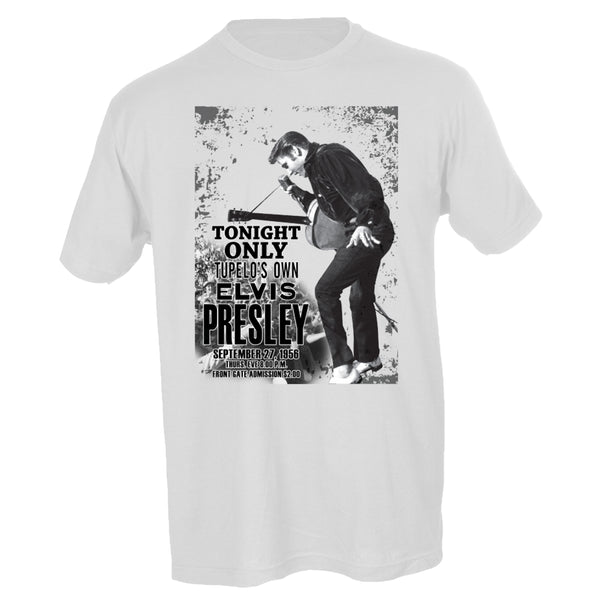 graceland Elvis Presley Tupelo Concert Ad T-Shirt