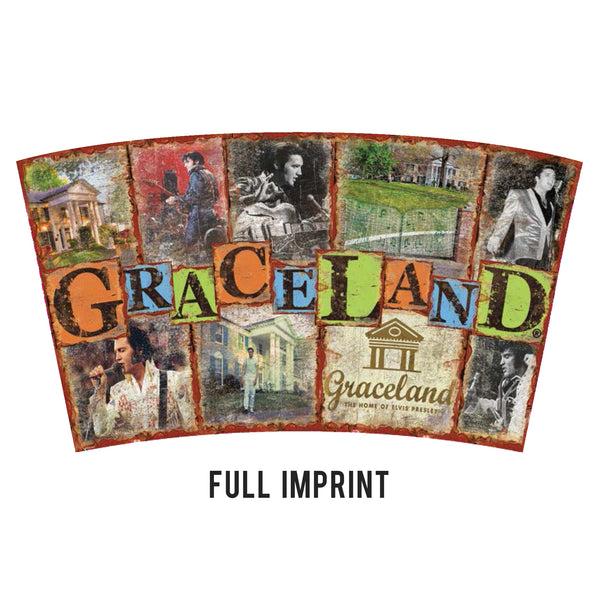 Graceland Graceland Elvis Rustic Ceramic Travel Tumbler