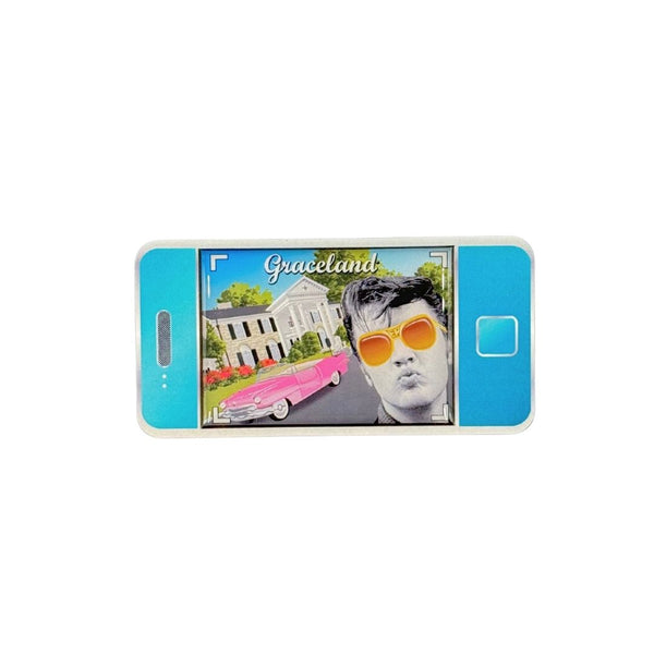 Graceland Elvis Selfie Magnet