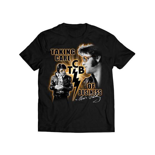 graceland Elvis Shades Collage TCB T-Shirt