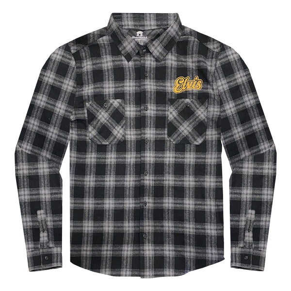 graceland Elvis Tattoo Flannel Shirt
