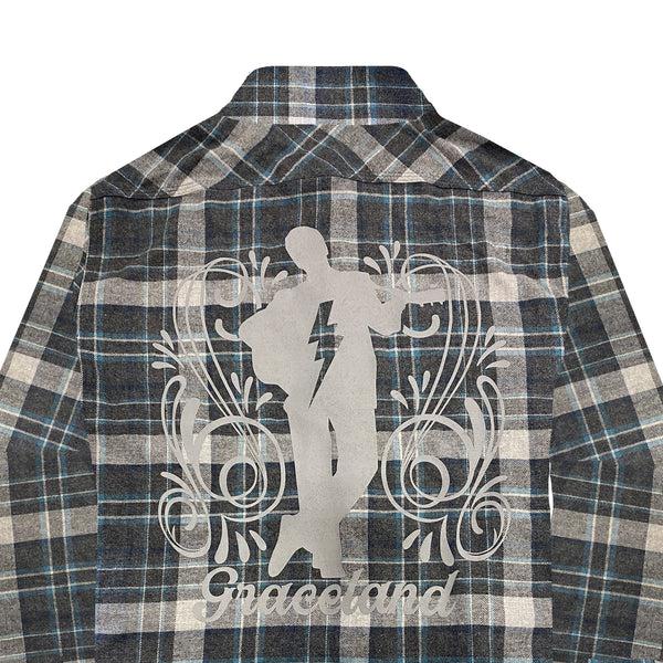 Graceland Elvis TCB Flannel Shirt