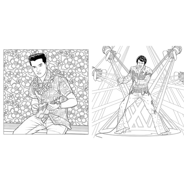 Graceland Elvis: The Coloring Book