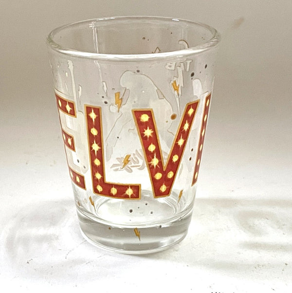 Graceland Elvis The King Shot Glass