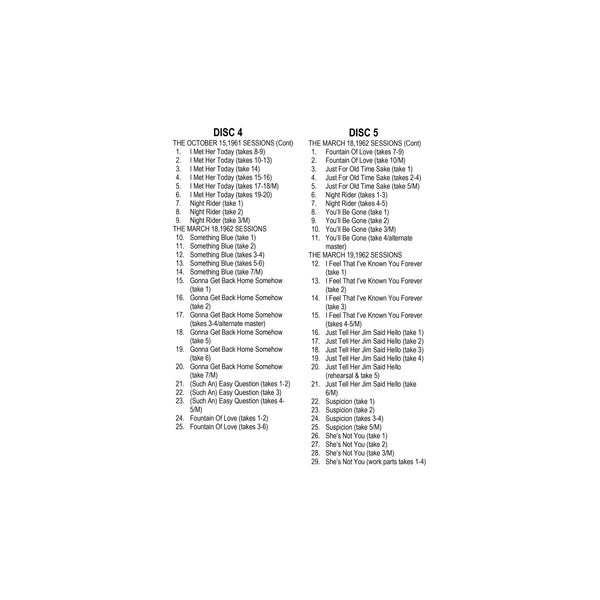 Graceland Elvis: The Pot Luck Sessions FTD 5 CD Set