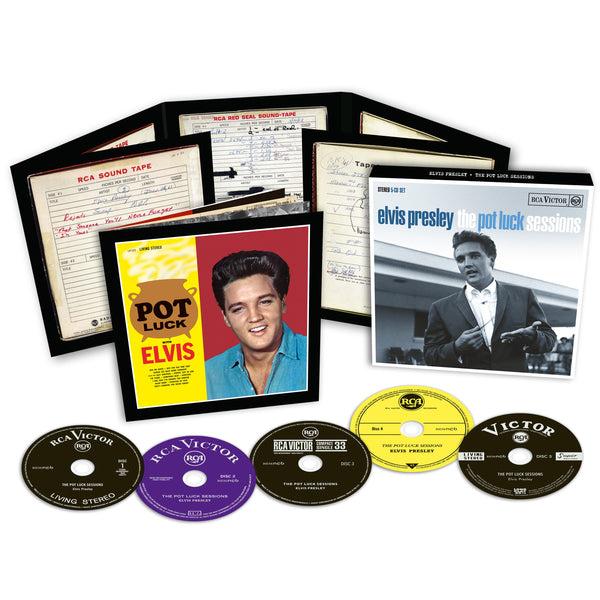 graceland Elvis: The Pot Luck Sessions FTD 5 CD Set