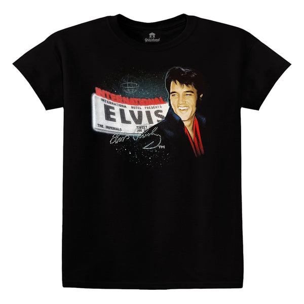 graceland ELVIS Vegas Marquee Women's T-Shirt