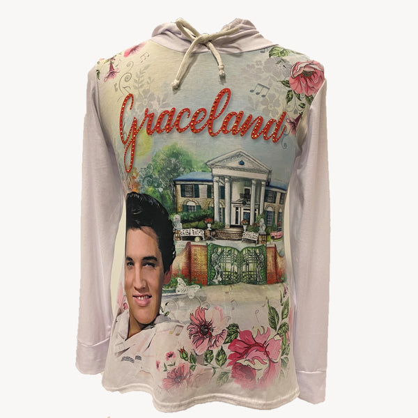 graceland Graceland Elvis Watercolor Pullover Women's T-Shirt