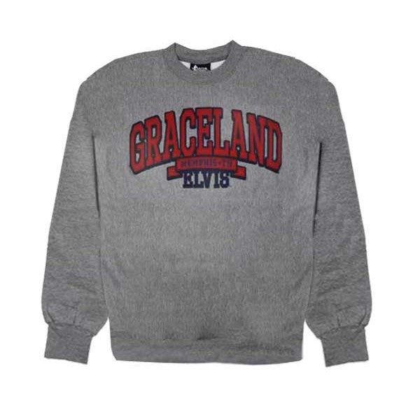 graceland Graceland Felt Appliqued Crewneck Sweatshirt