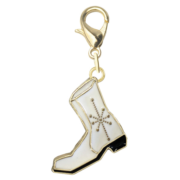 graceland Gold Plated Elvis Presley Boot Charm