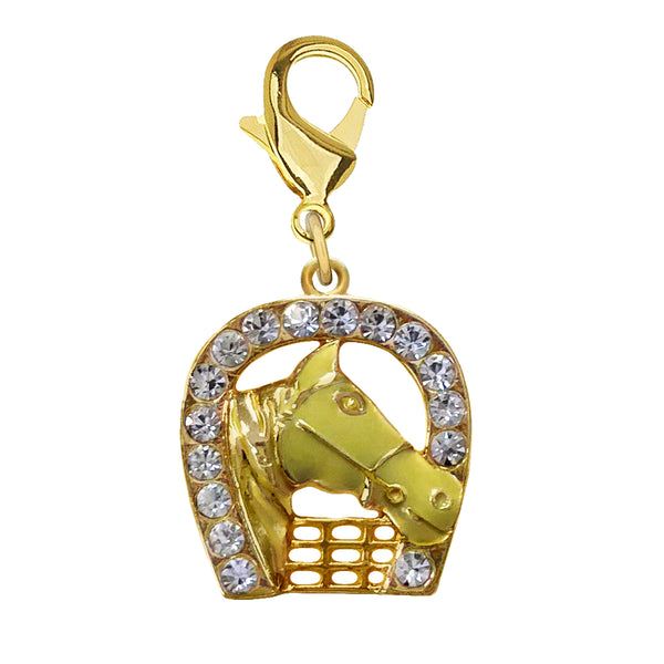 graceland Gold Plated Horseshoe Charm