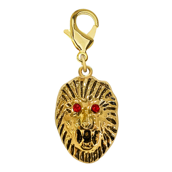 graceland Gold Plated Lion Charm