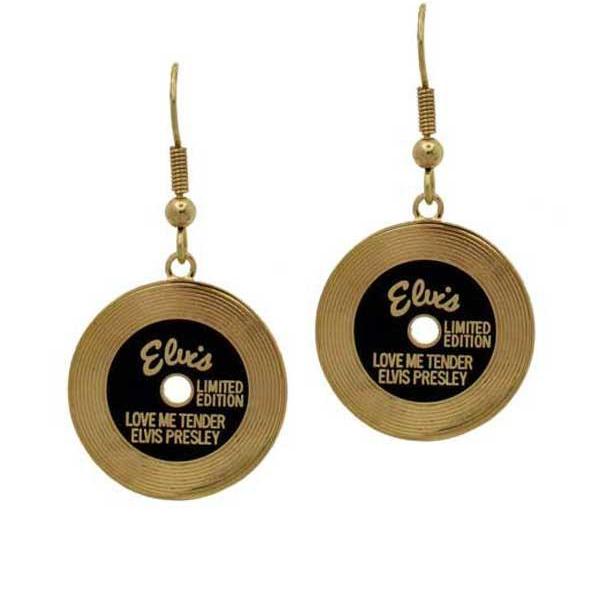 graceland Gold Record Earrings