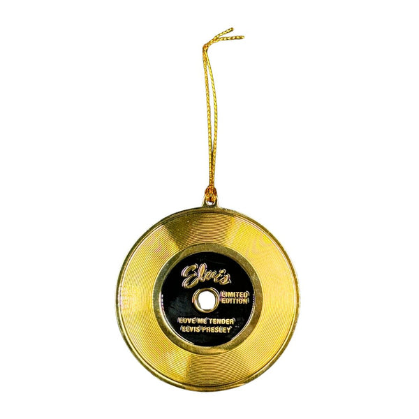 graceland Gold Record Ornament