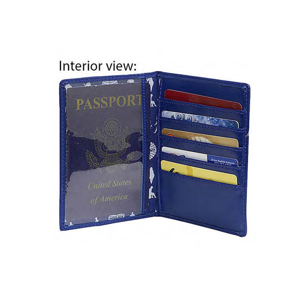 Graceland Graceland Air Pleather Passport Wallet