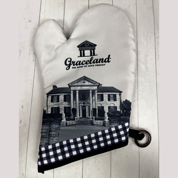 Graceland Graceland Black And White Oven Mitt