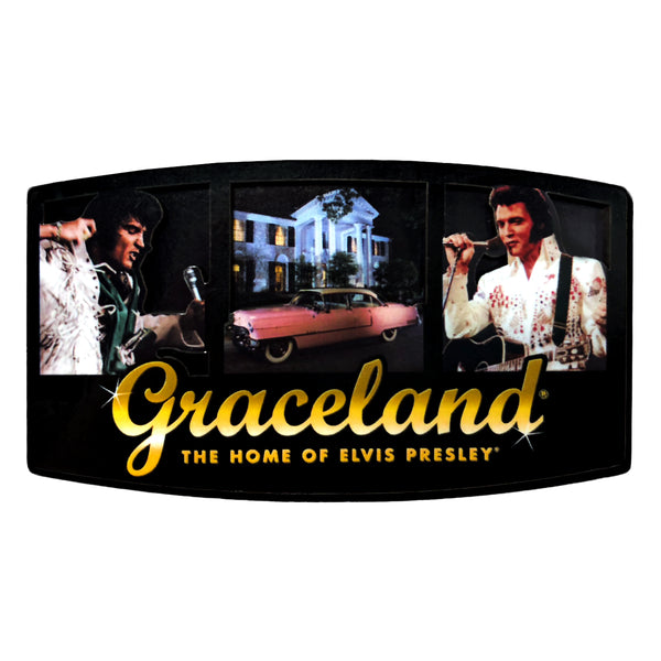 graceland Graceland Box Collage Wood Magnet