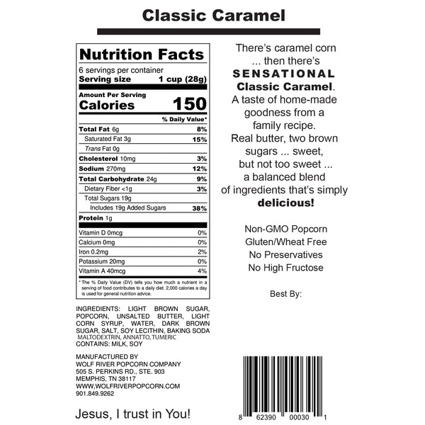 Graceland Graceland Caramel Corn Popcorn