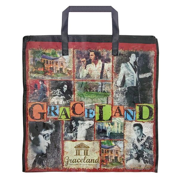 graceland Graceland Elvis Rustic Jumbo Tote Bag