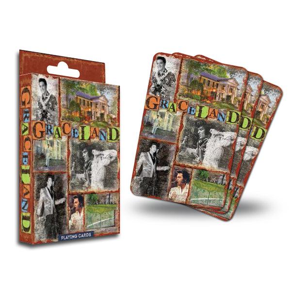 graceland Graceland Elvis Rustic Playing Cards