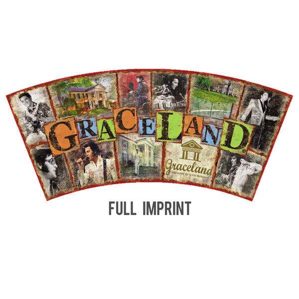 Graceland Graceland Elvis Rustic Shot Glass