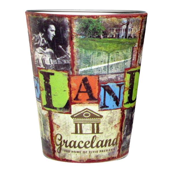 graceland Graceland Elvis Rustic Shot Glass