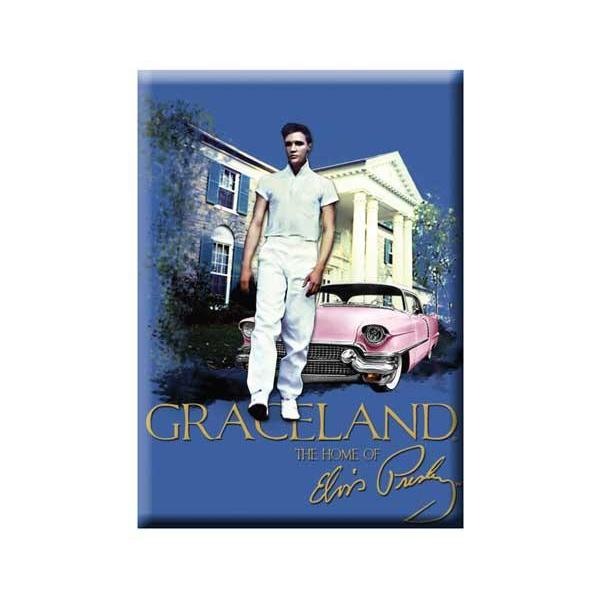 graceland Graceland Elvis Walking Magnet