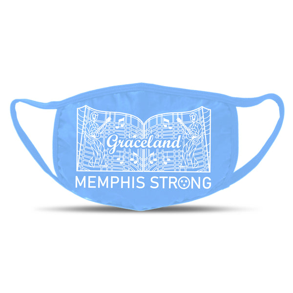 graceland Graceland Gates Memphis Strong Face Mask