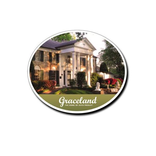 graceland Graceland History Embossed Magnet