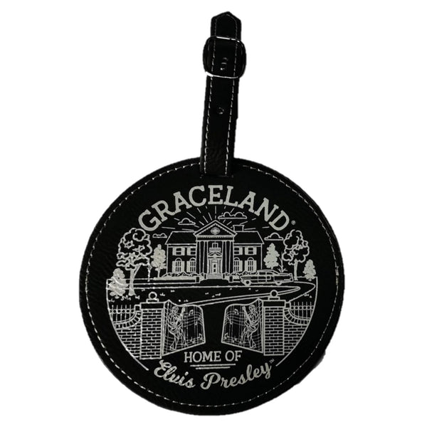 graceland Graceland Line Art Pleather Luggage Tag