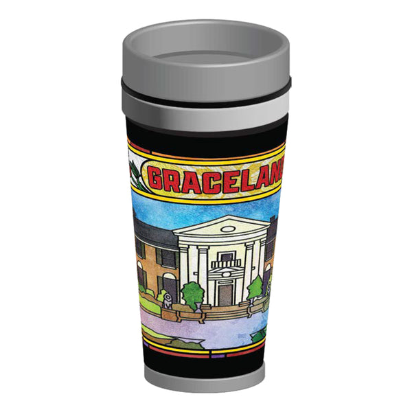 graceland Graceland Stained Glass Travel Tumbler