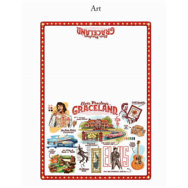 Graceland Graceland Storytelling Dish Towel