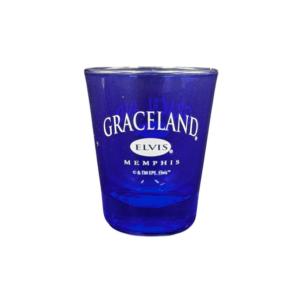 graceland Graceland Trademark Blue Shot Glass