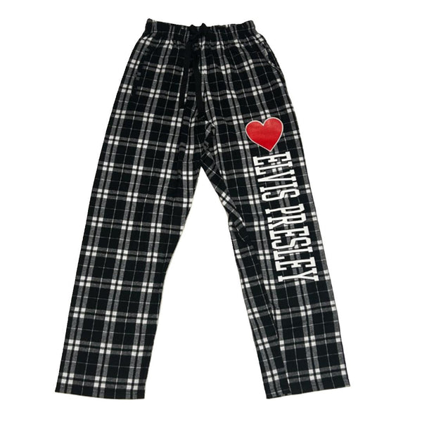 Graceland Heart Elvis Presley Plaid Pant