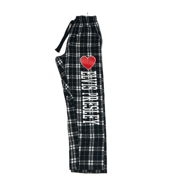 graceland Heart Elvis Presley Plaid Pant