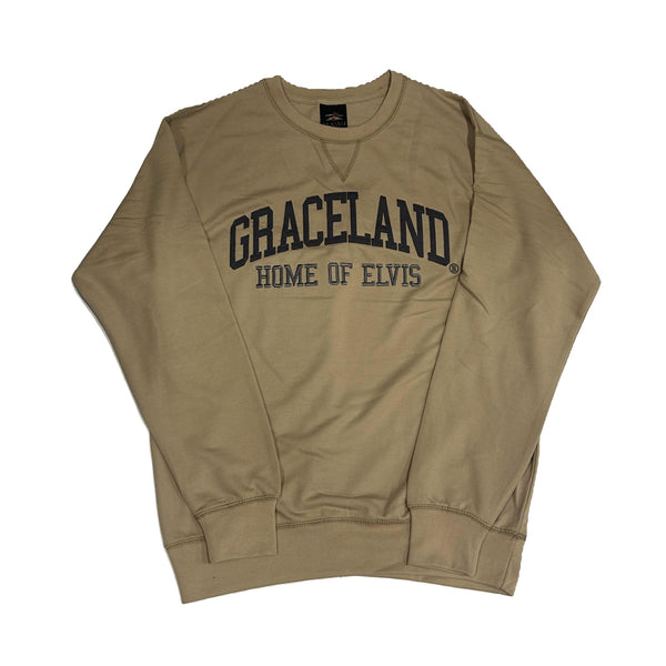 Graceland Graceland Home Of Elvis Applique Sweatshirt