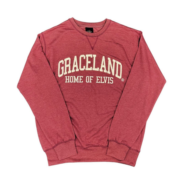 Graceland Graceland Home Of Elvis Applique Sweatshirt