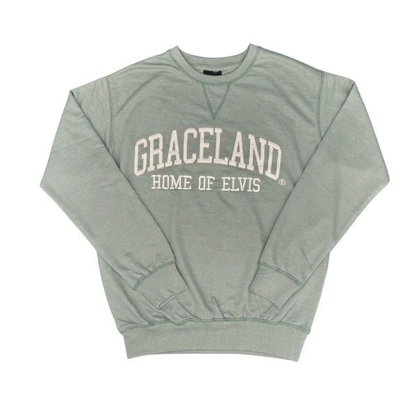 Graceland Graceland Home Of Elvis Applique Sweatshirt